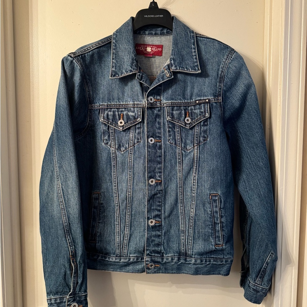 Lucky Brand Denim Jacket Mens Medium